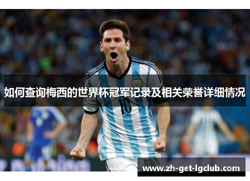 如何查询梅西的世界杯冠军记录及相关荣誉详细情况