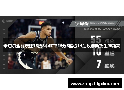 米切尔全能表现18投8中砍下25分8篮板14助攻创助攻生涯新高